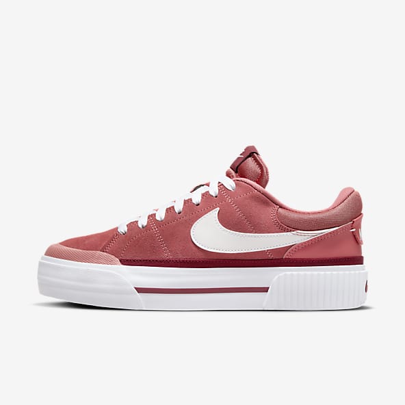 Womans red nikes top